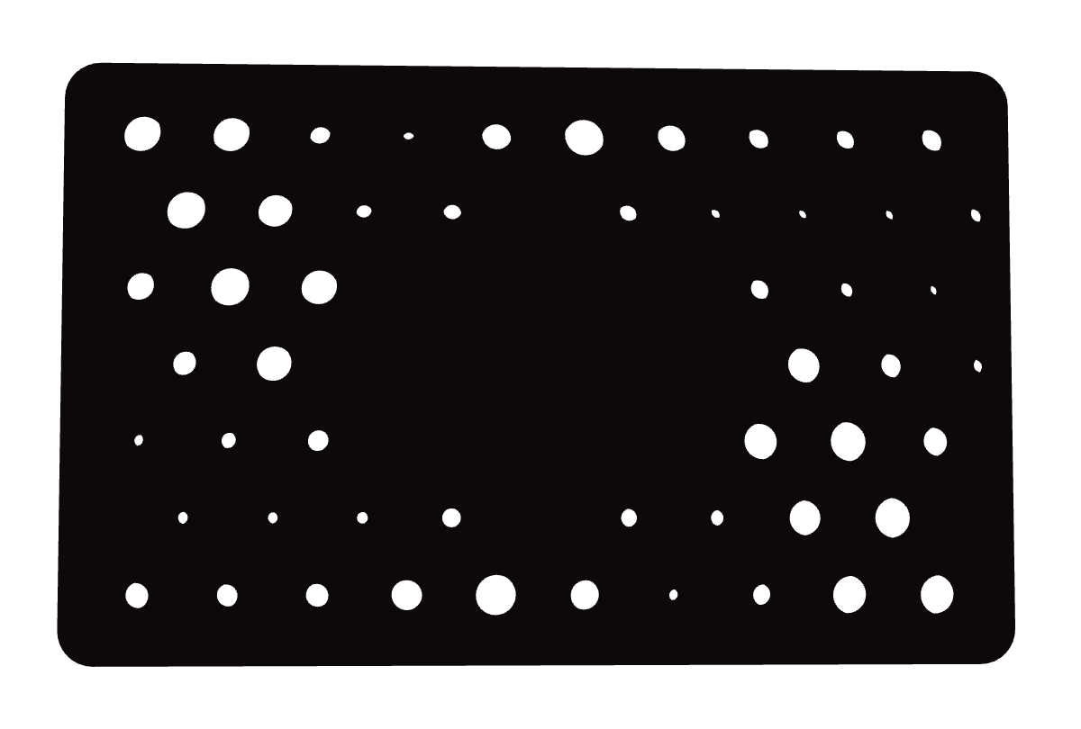 3D nyomtatott back