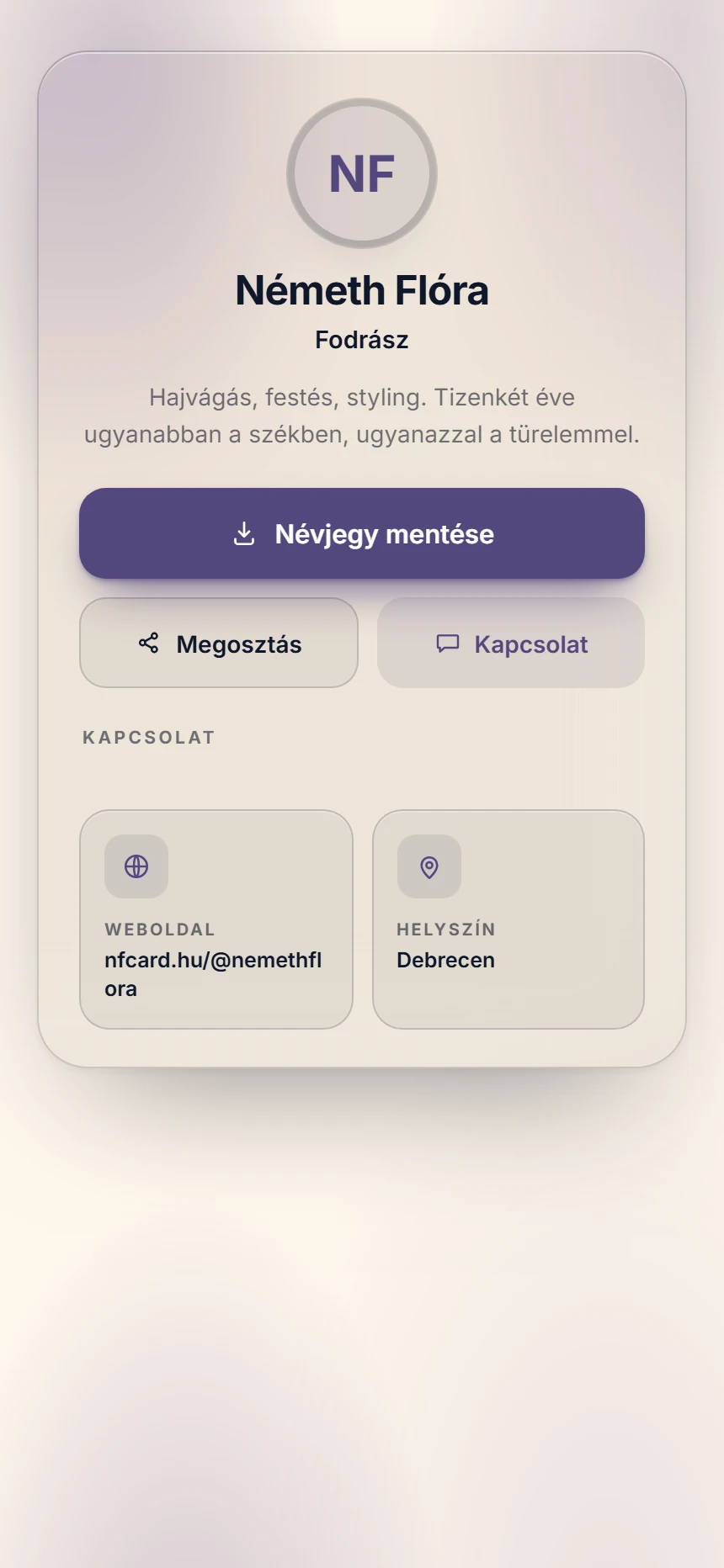A(z) aurora sablon előnézete telefonon